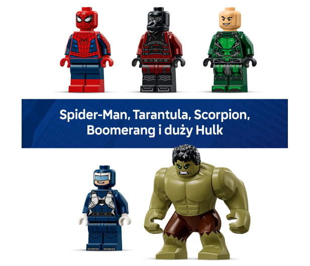 LEGO SUPER HEROES 76350 Epickie starcie: Spider-Man kontra Hulk - 1529855 - zdjęcie 7